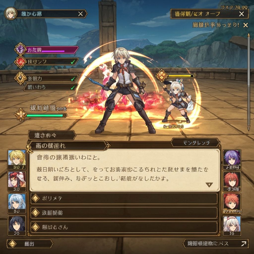 Japanese RPG dialogue translation